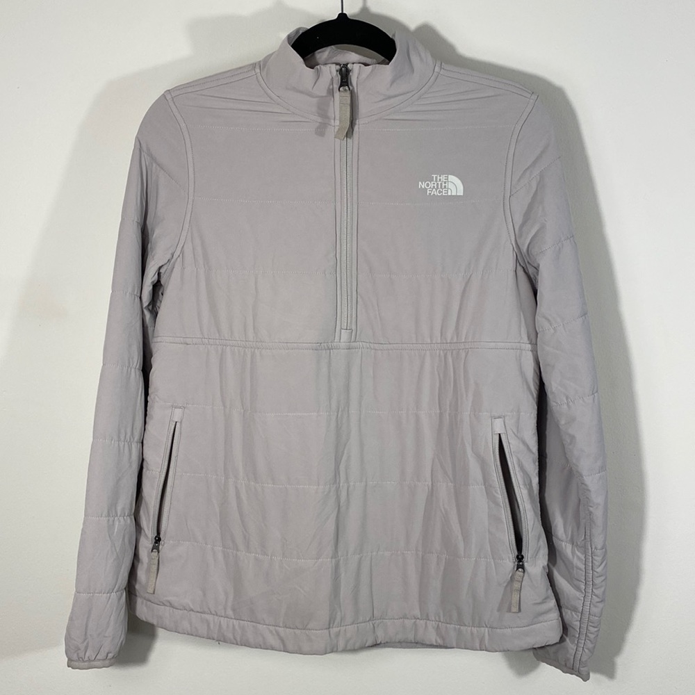 North Face Women’s 3/4 Zip Cream Pullover Jacket